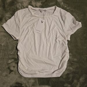 ANTISTAR White Short Sleeve Top